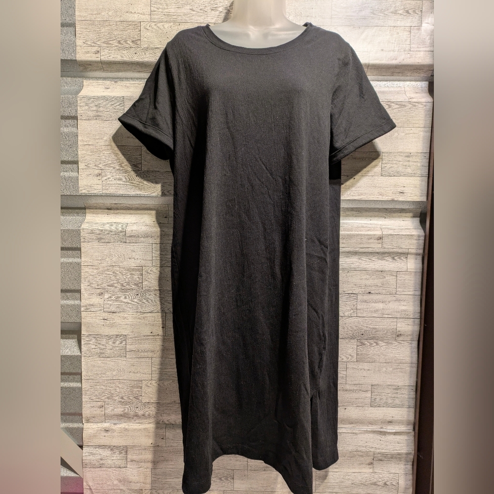 Jessica Simpson Charcoal Midi Dress